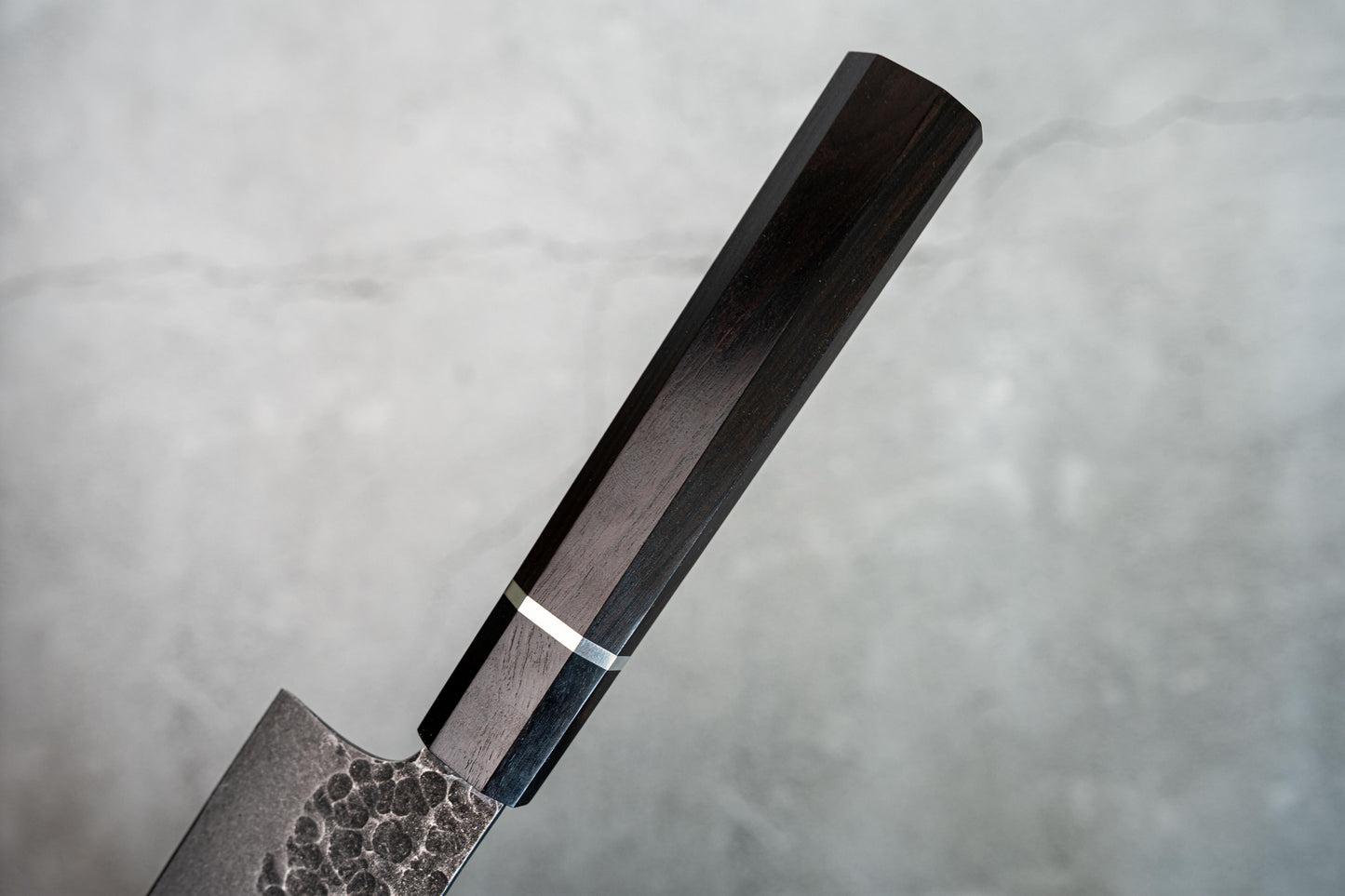Couteau Noseto en acier inoxydable à haute teneur en carbone, manche octogonal en ébène Nakiri de 170 mm