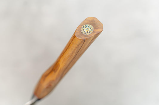 Noseto Modern Gyuto AUS10 73 layers 210mm Damascus Pakka Wood Handle