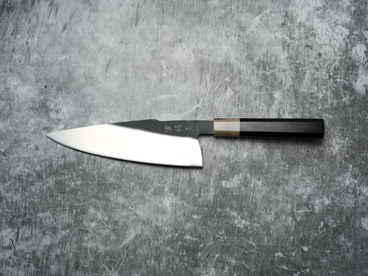 Noseto Fuka 210 mm Gyuto Manche en ébène et buffle