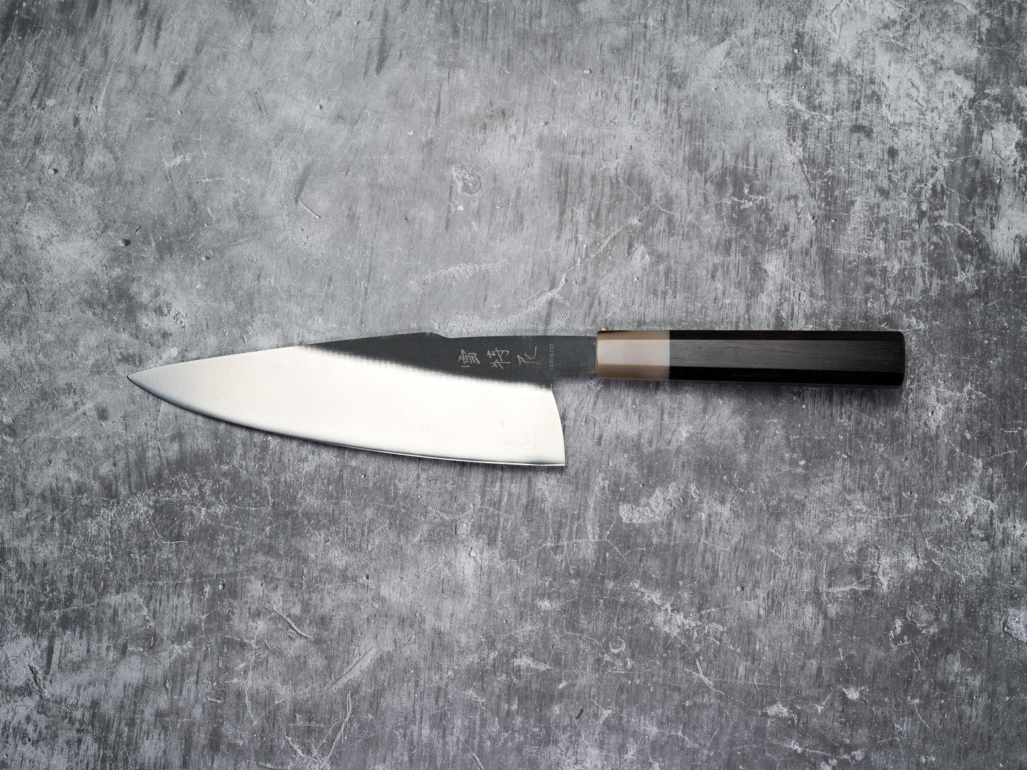 Noseto Fuka 210 mm Gyuto Manche en ébène et buffle