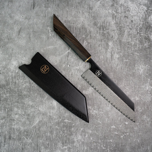 Noseto Bunka 180mm 67layers Damascus VG10 with Ciricote Wood Handle