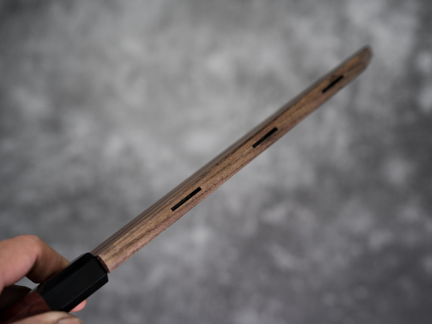 Noseto Neno 210mm Kiritsuke 3 Layers Carbon Steel with Red Wood+Buffalo Horn