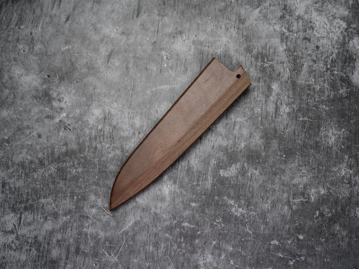 Noseto Gyuto Saya 210 mm en bois de noyer avec broche