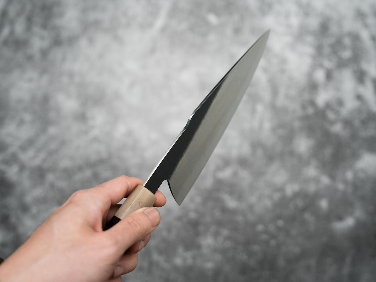 Noseto Fuka 210 mm Gyuto Manche en ébène et buffle
