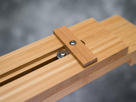 Noseto Sink Bridge Adjustable Whetstone Holder Bamboo