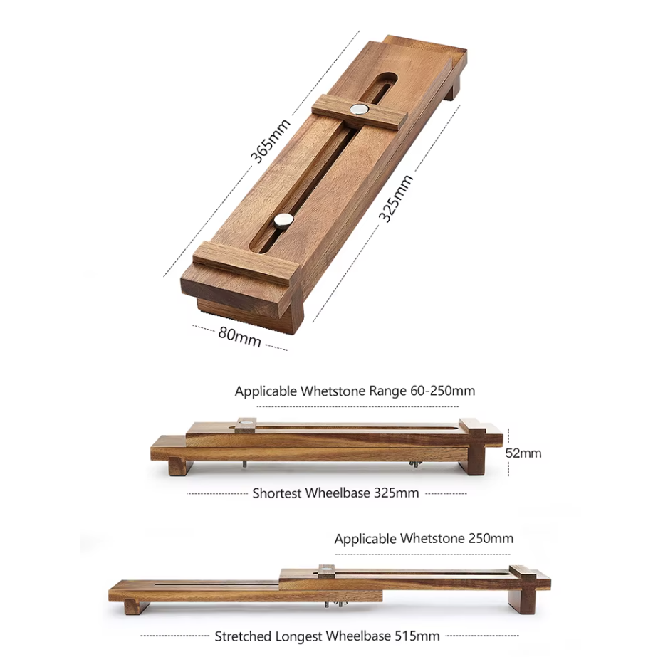 Adjustable Sink Bridge Whetstone Acacia Wood