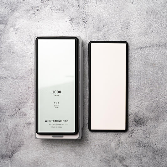 Whetstone Set #1000/5000 Professional Glass Base Grit High Quality White Corundum