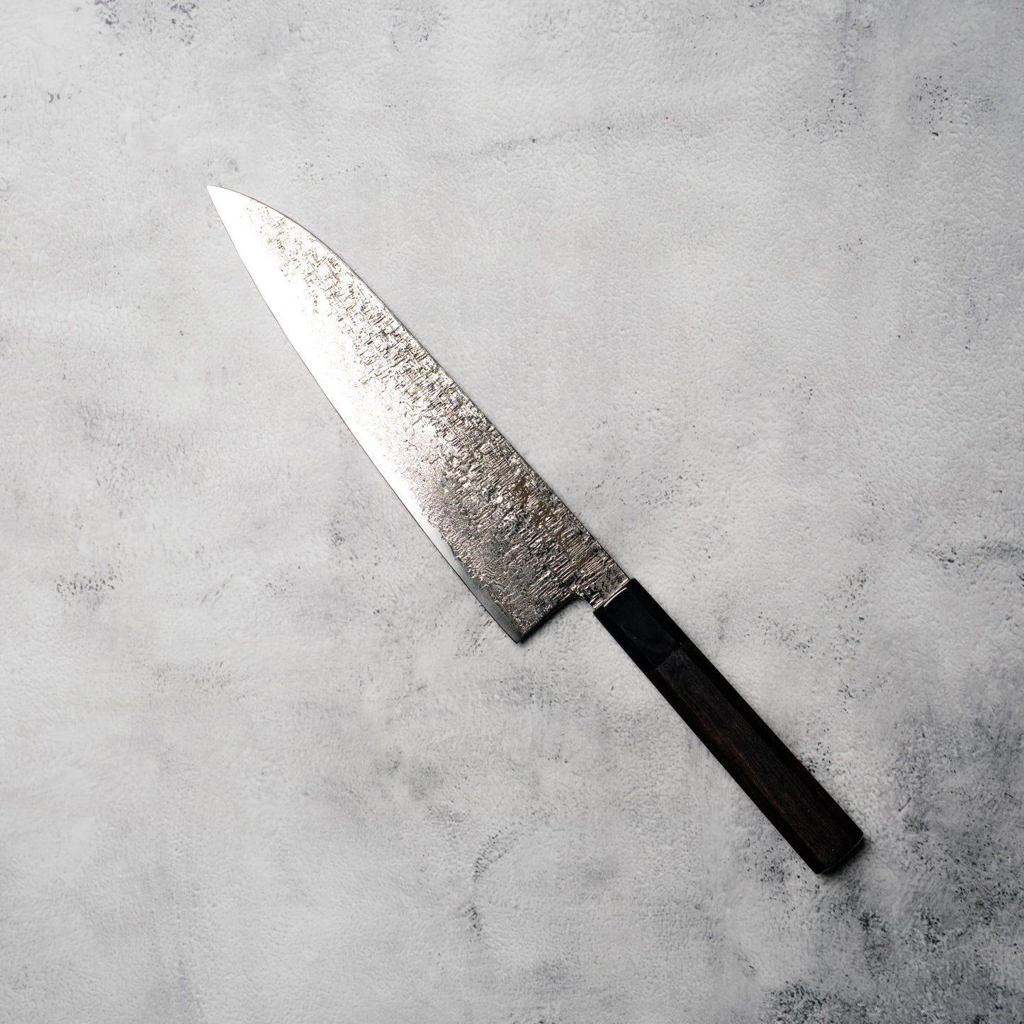 Noseto Kaze Gyuto 240mm 67-Layer VG10 Damascus Steel with Ebony & Buffalo Horn Handle