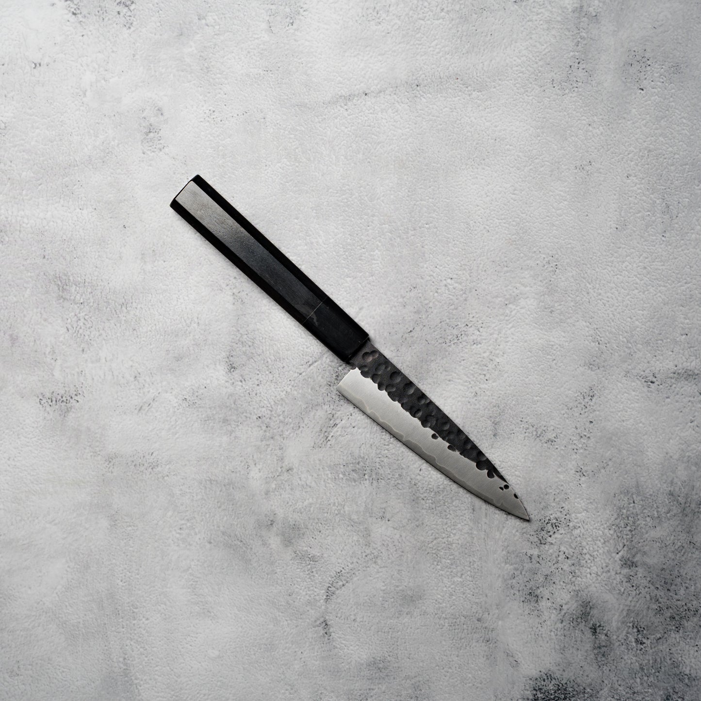 Noseto Kurai Petty 135mm Sanmai AUS-10 High Carbon Steel with Ebony & Buffalo Horn Handle