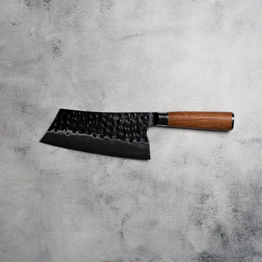 Kazan Tall Bunka 180mm 3-Layer Carbon Steel with Rosewood Handle
