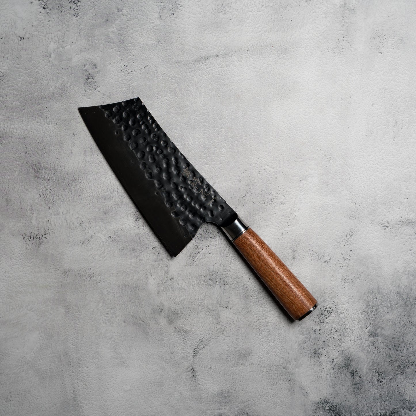 Kazan Tall Bunka 180mm 3-Layer Carbon Steel with Rosewood Handle