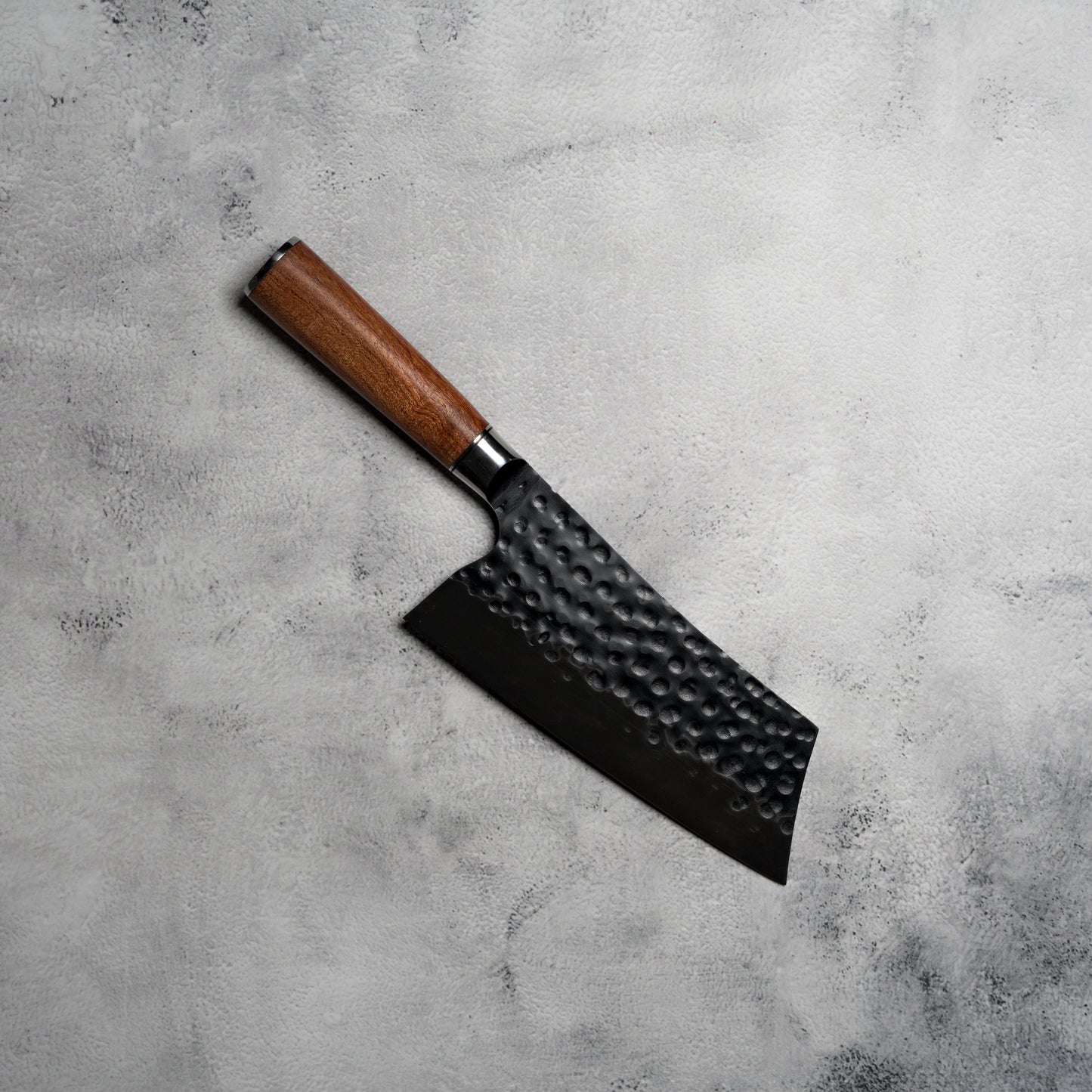 Kazan Tall Bunka 180mm 3-Layer Carbon Steel with Rosewood Handle