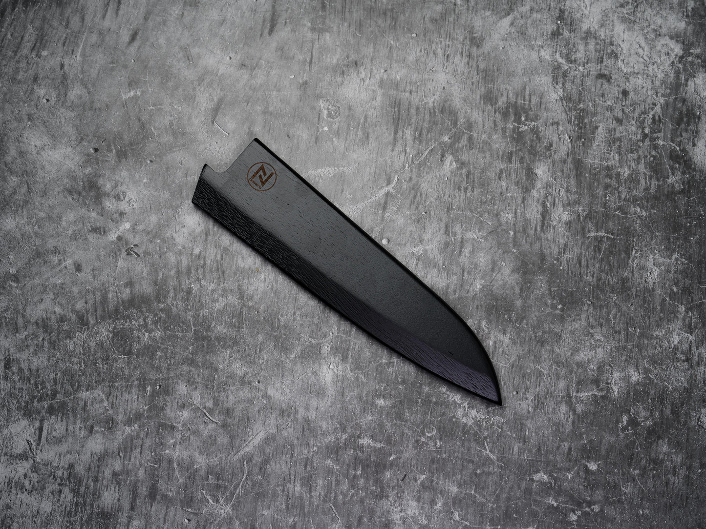 Noseto 210 mm Saya Noir Magnétique Bois de Noyer