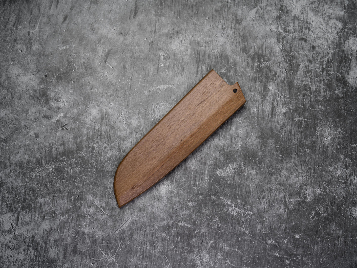 Noseto Santoku Saya 180mm 胡桃木 带针