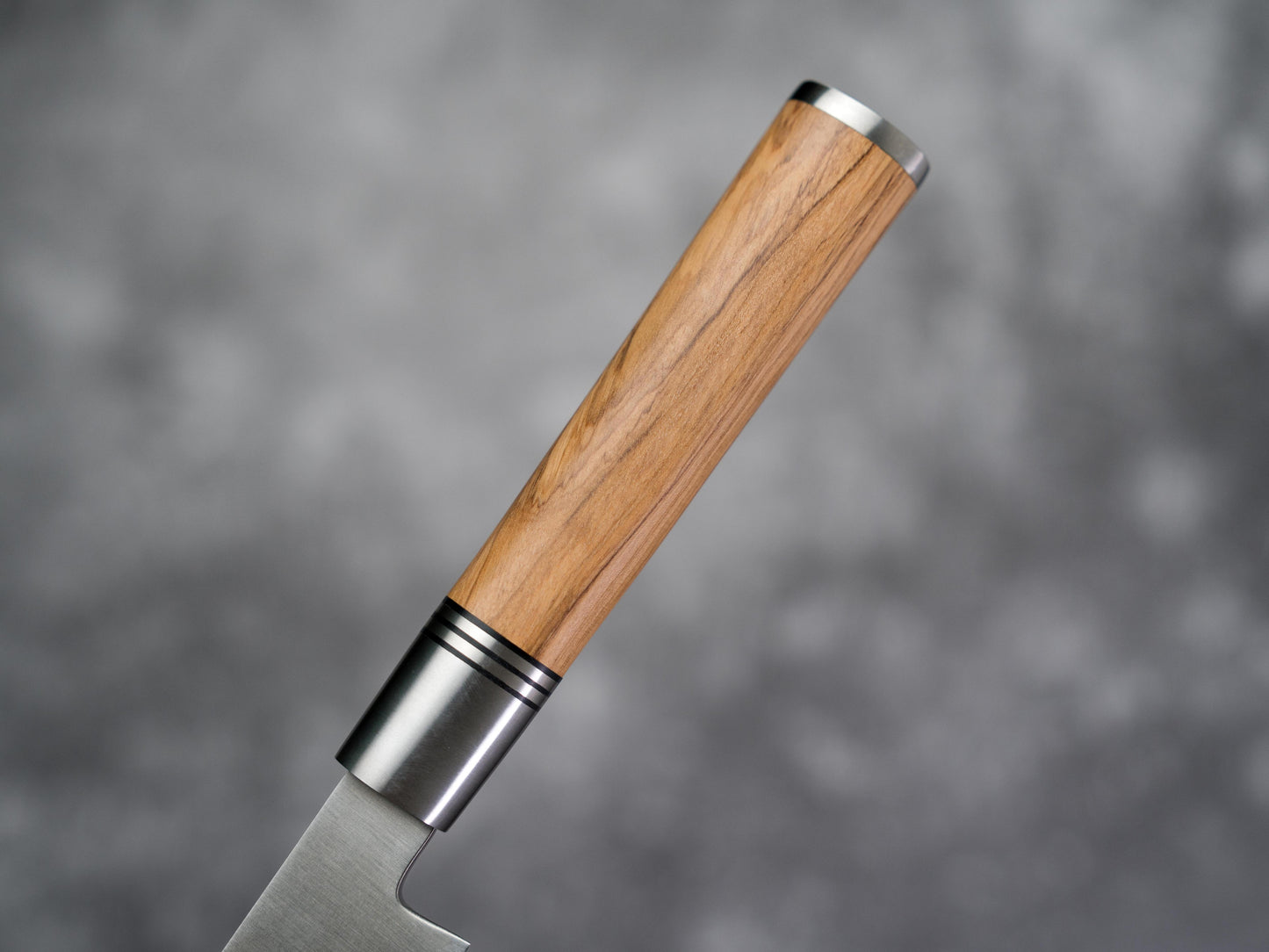 Couteau à sashimi Noseto Yanagiba 240 mm en acier forgé avec bois d'olivier naturel