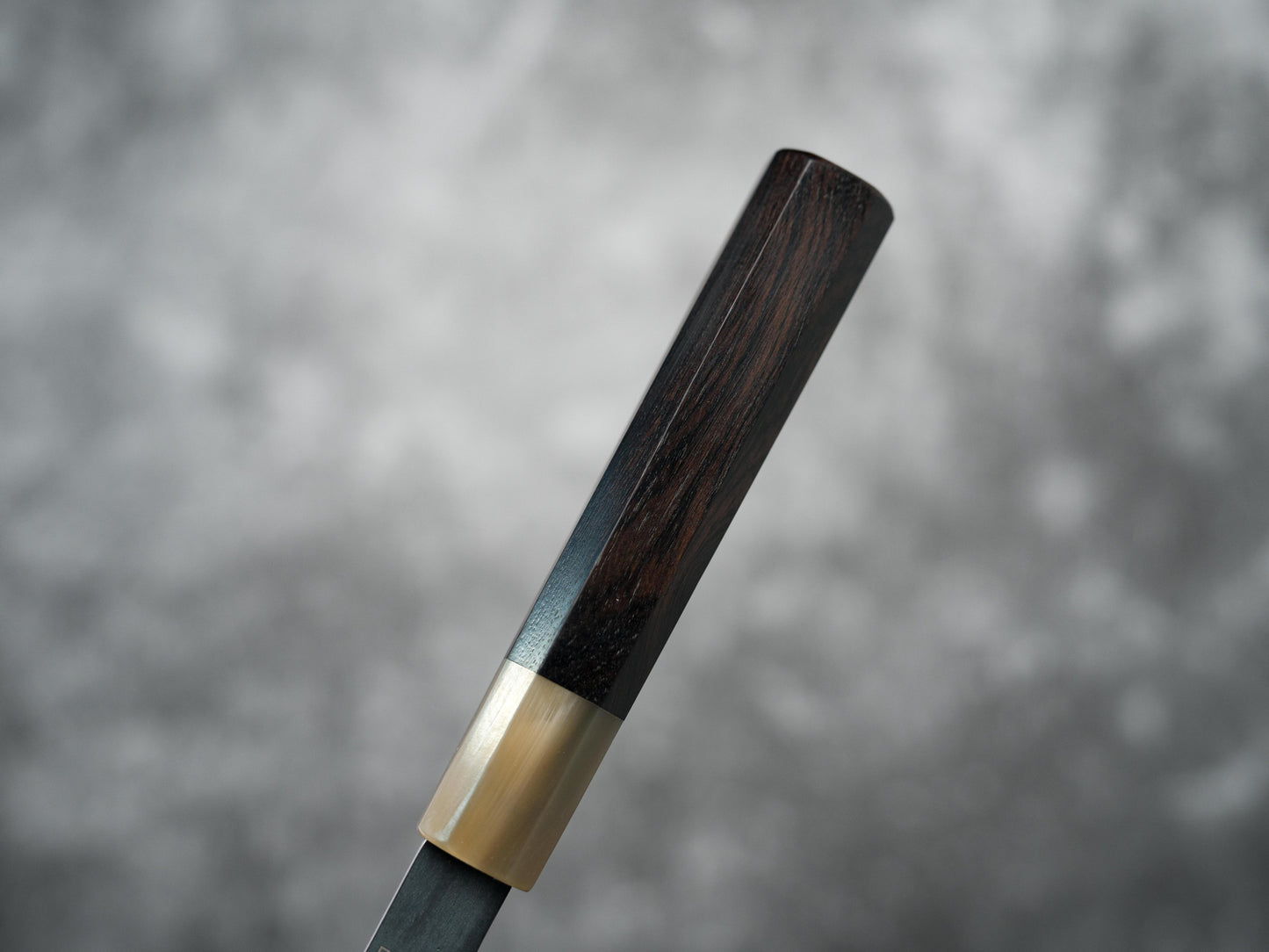 Noseto Fuka 240 mm Sujihiki Sakimaru Manche en ébène et buffle
