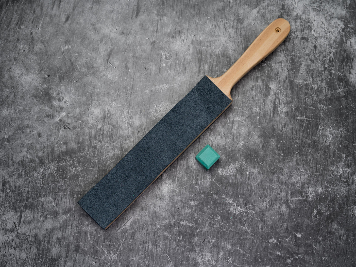 Strop en cuir double face Noseto + composé