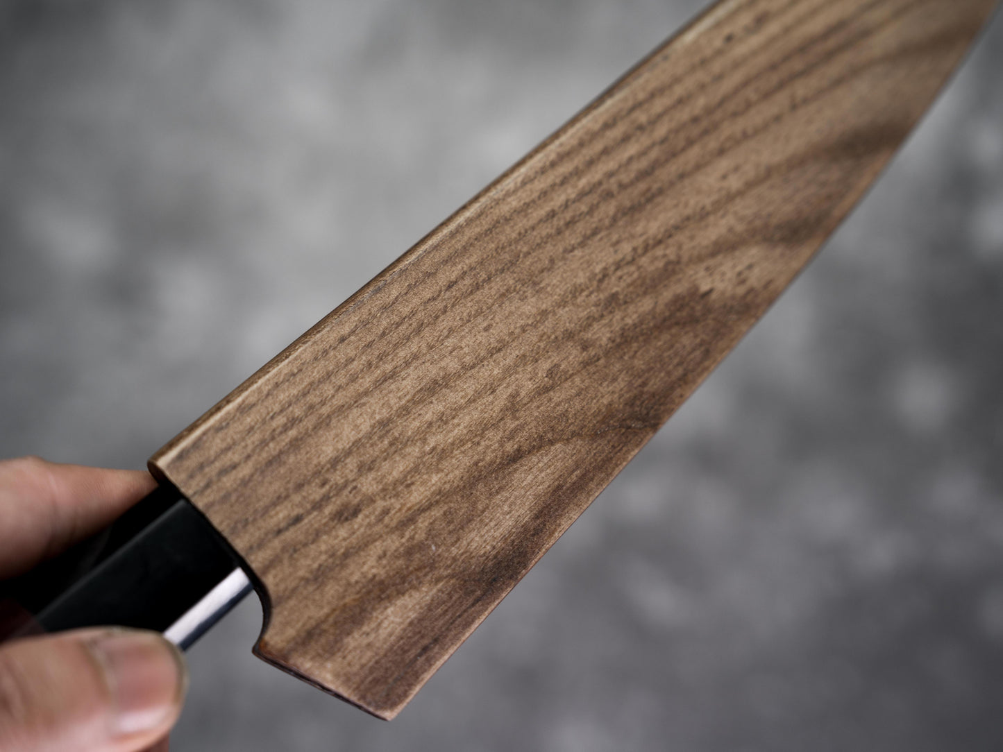 Noseto Neno 210mm Kiritsuke 3 Layers Carbon Steel with Red Wood+Buffalo Horn
