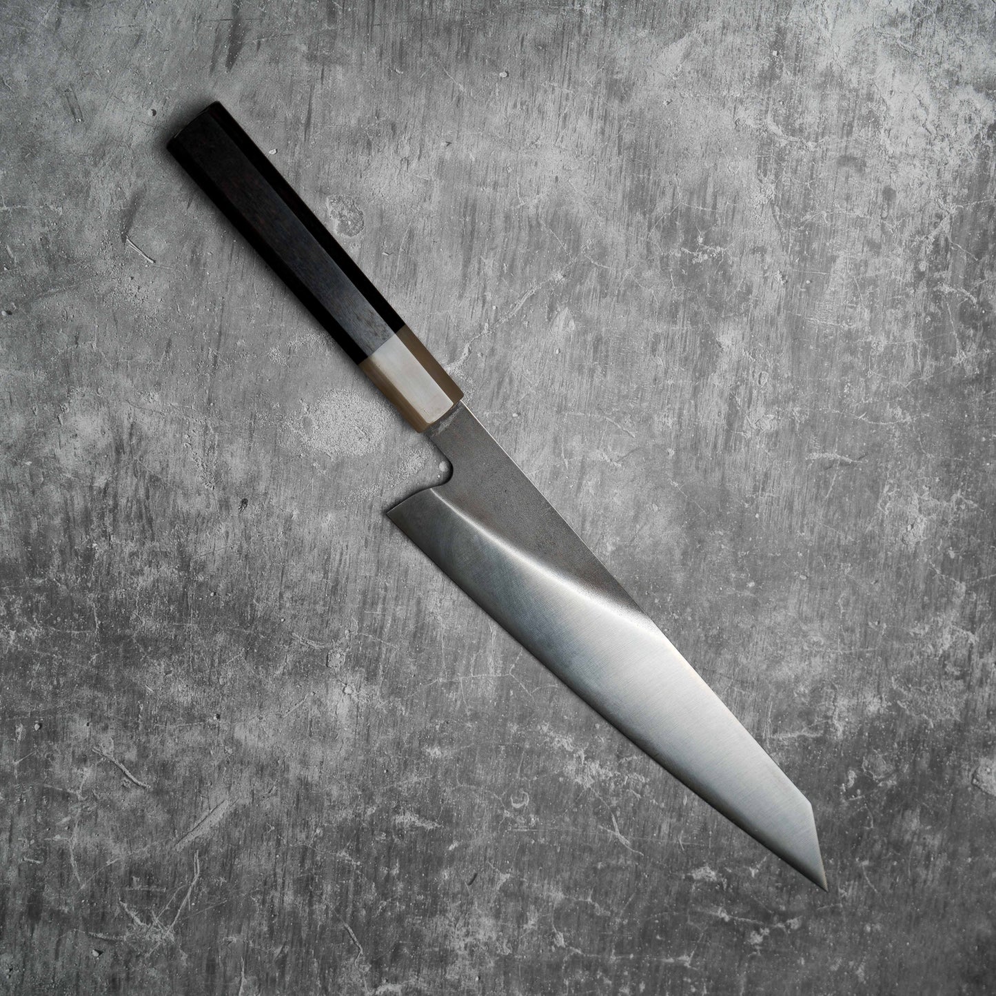 Noseto Fuka 230 mm Kiritsuke Manche en ébène et buffle