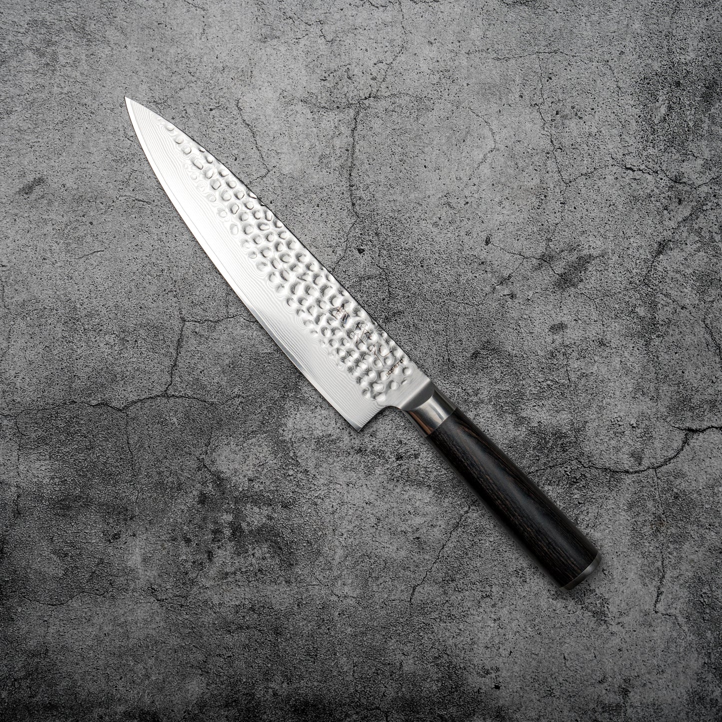 Noseto Kihon Gyuto 210mm vg10 67 layers Damascus with Pakka Wood