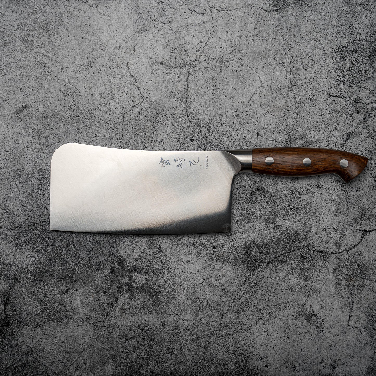 Noseto Aka Bone Chopper 180mm German Knife With Red Wood Handle