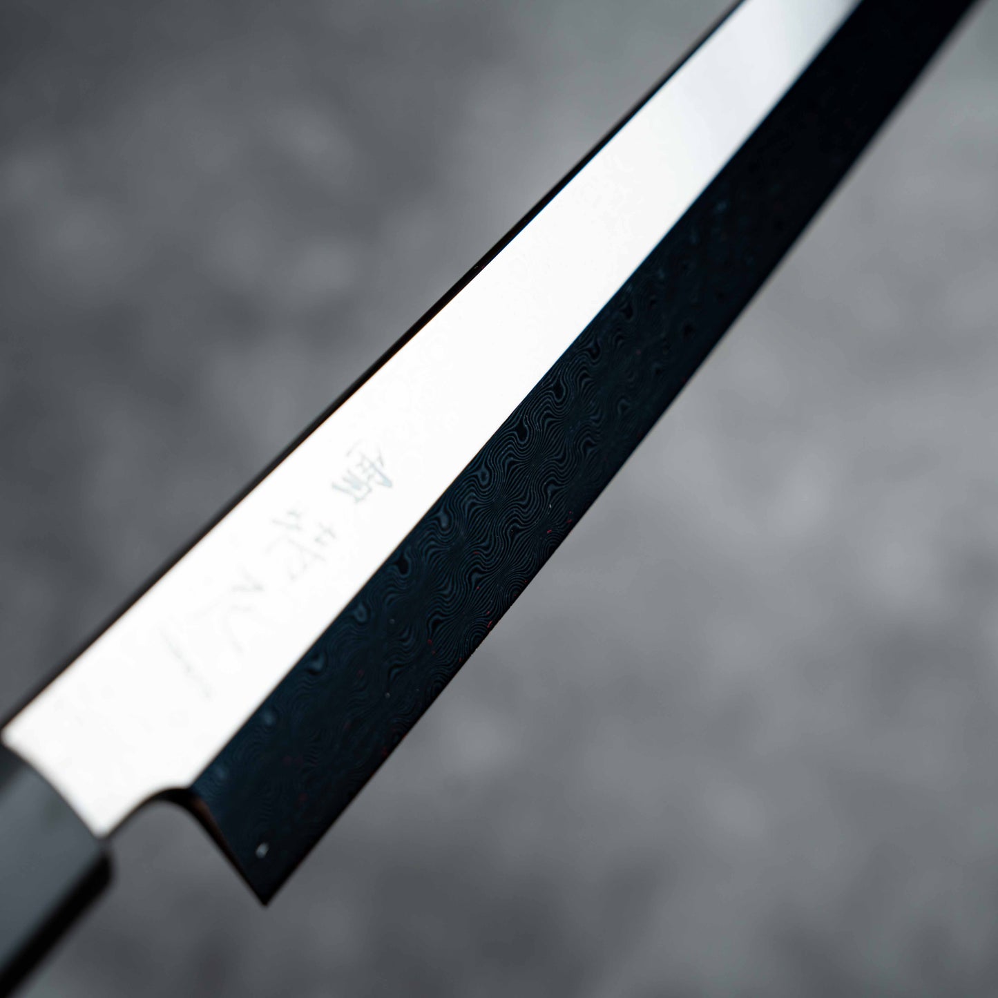 Noseto Sakimaru 270mm High Carbon 110 Layer Damascus Sushi Knife with Dessert Ironwood
