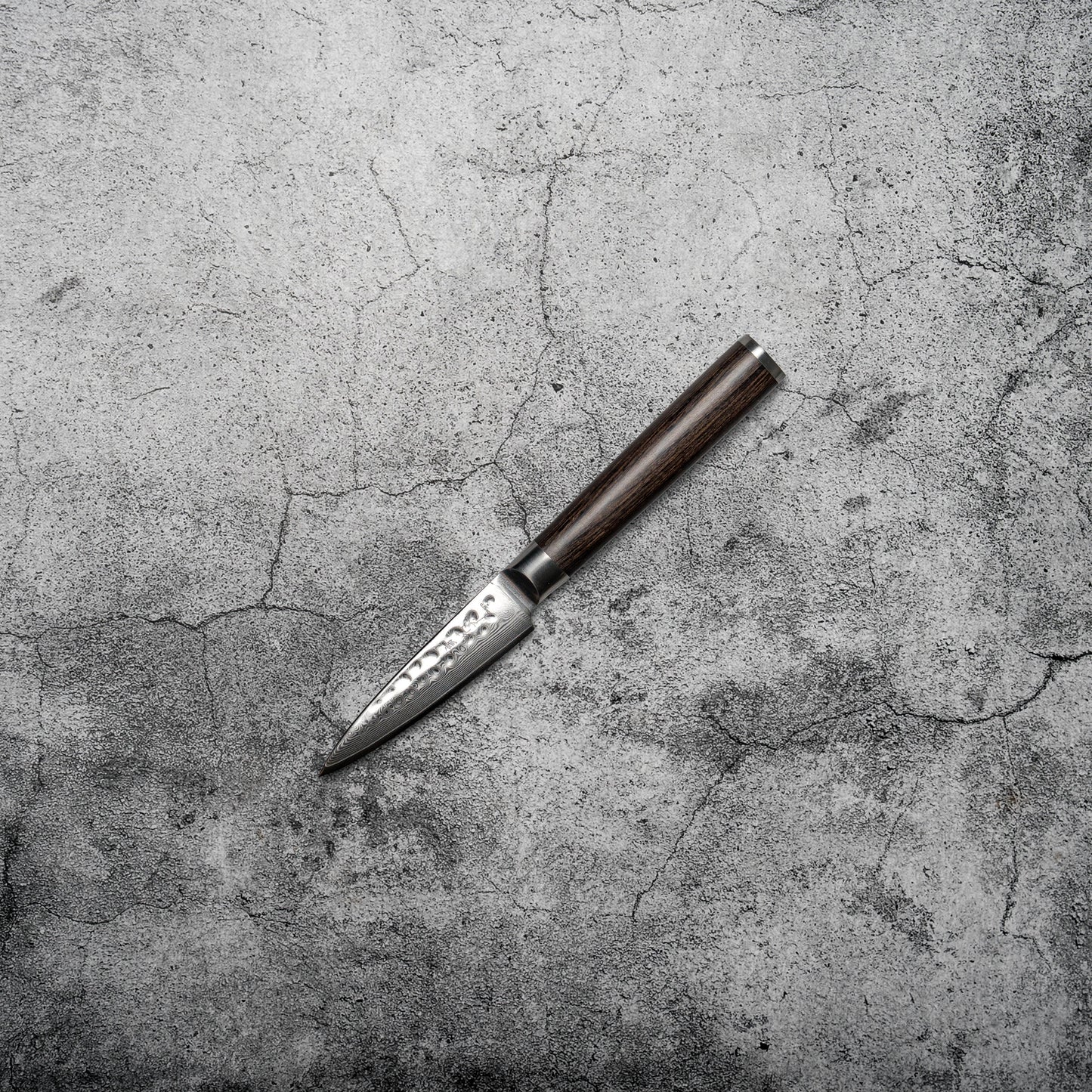 Noseto Kihon Paring 90mm vg10 67 layers Damascus with Pakka Wood