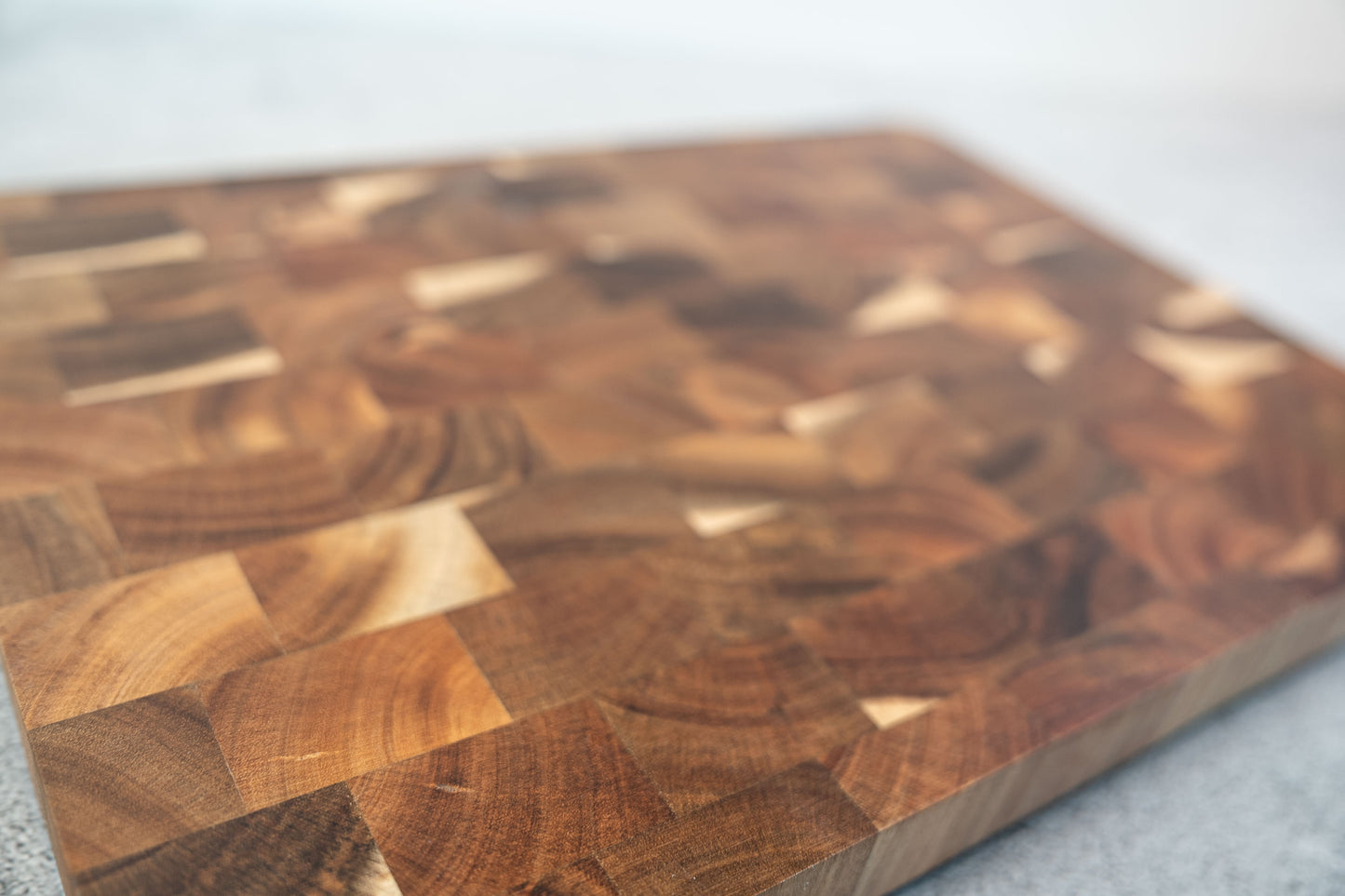Acacia Wood End Grain Cutting Board