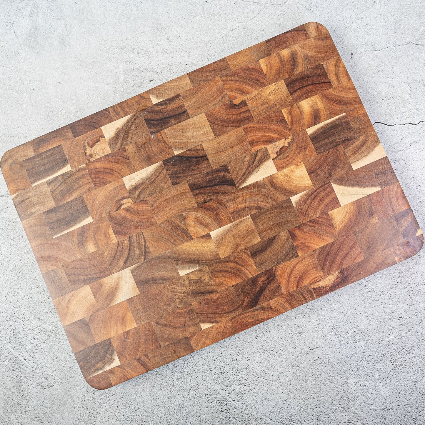 Acacia Wood End Grain Cutting Board