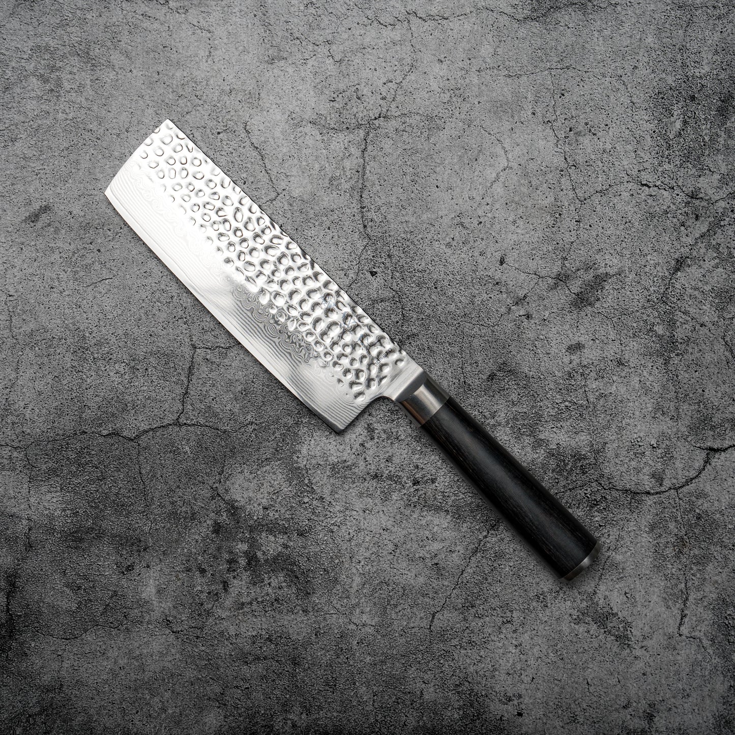 Noseto Kihon Nakiri 165 mm vg10 67 couches Damas avec bois Pakka