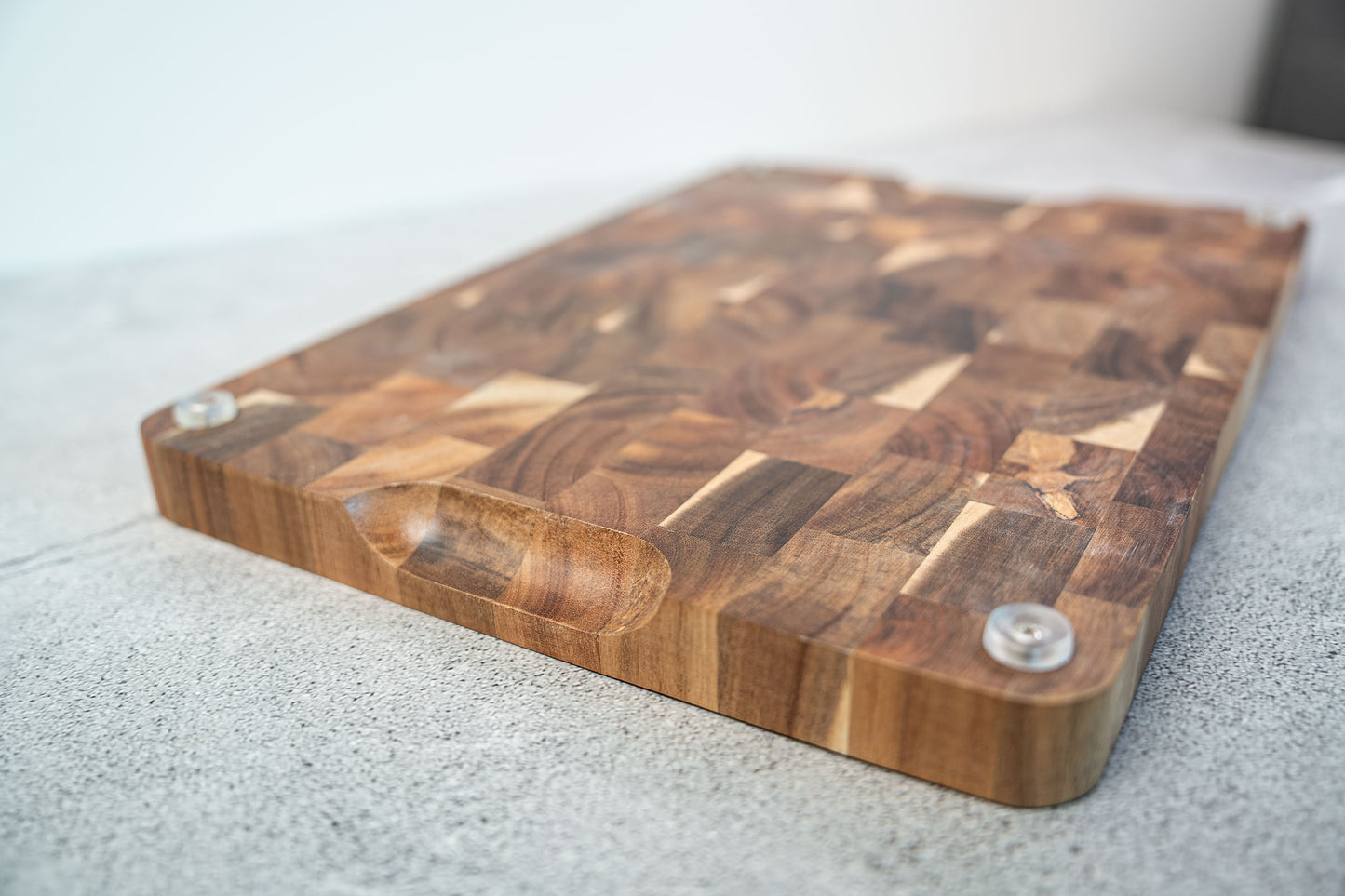 Acacia Wood End Grain Cutting Board