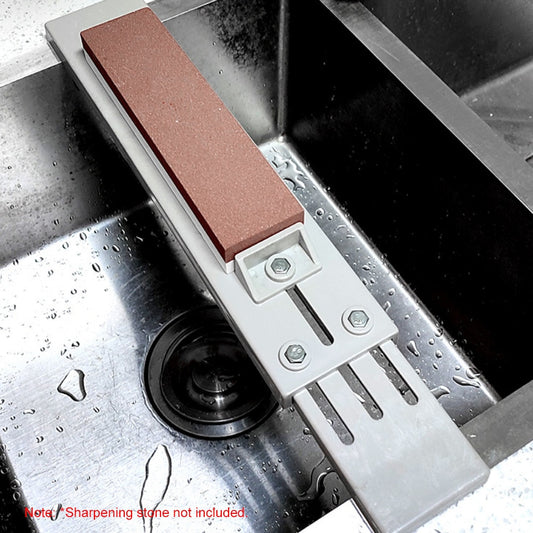 Adjustable Sink Bridge Whetstone Stone Holder