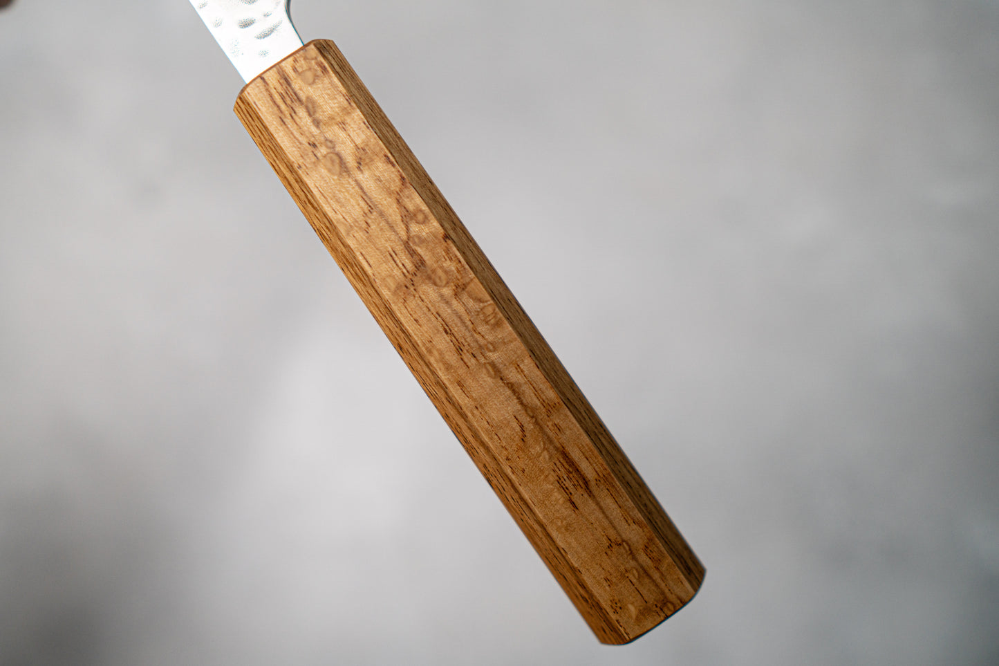 Seisuke Tsukikage AUS10 Migaki Fini Martelé Damas Nakiri Couteau japonais 170mm Manche en chêne