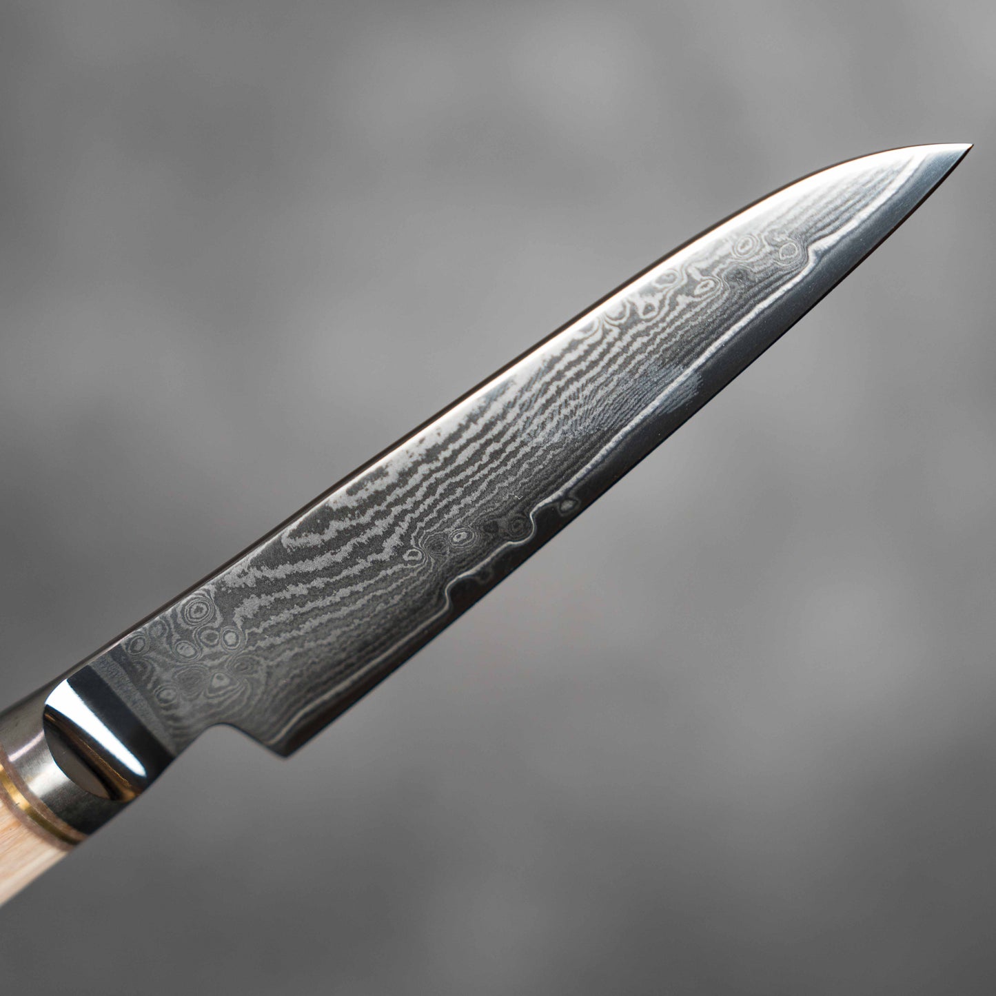 Noseto 100mm Paring knife Pakkawood Handle Full Tang Bolster