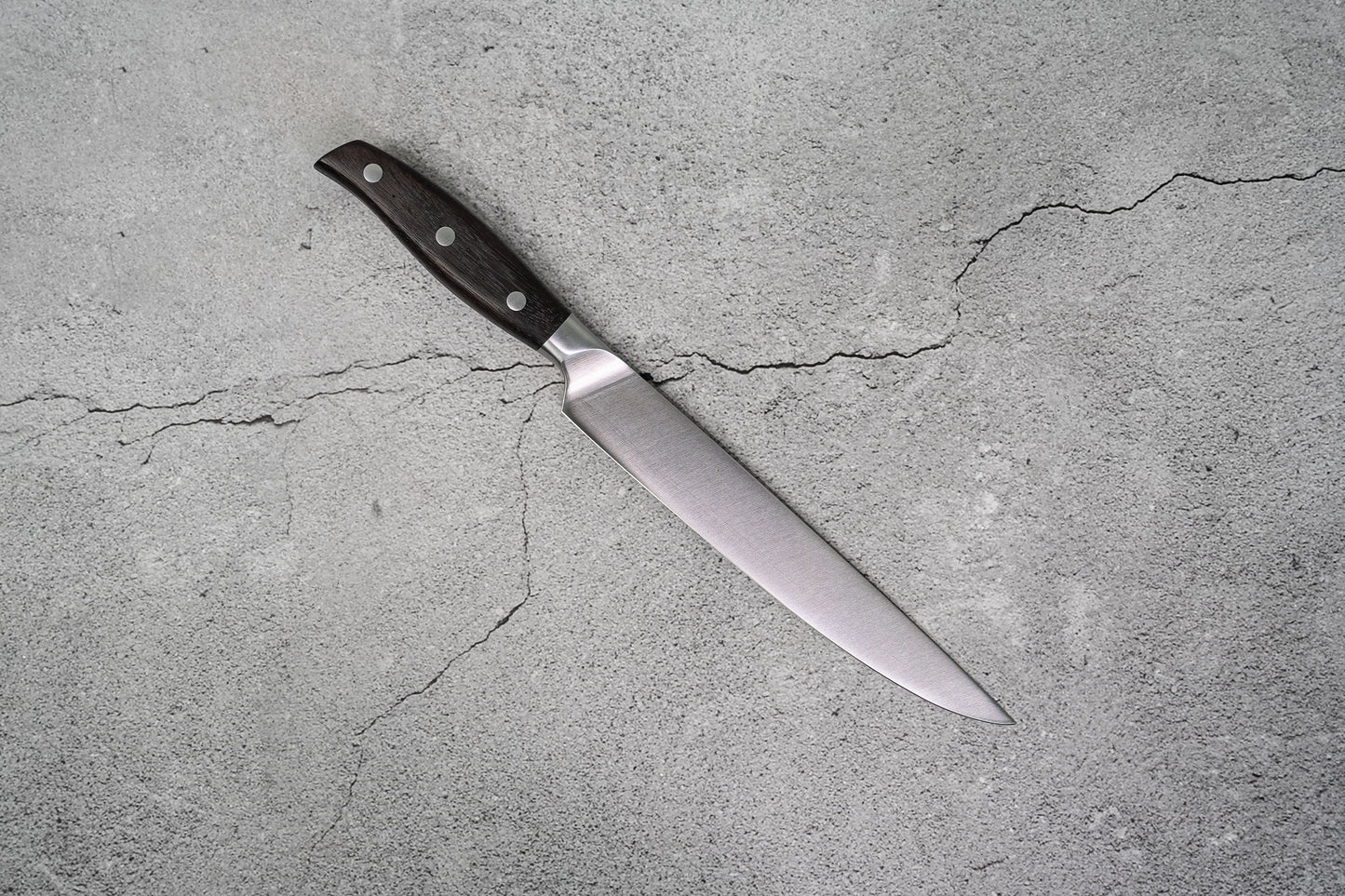 NOSETO German Slicing 210mm Stainless Steel High Quality Red Sandal Wood Handle