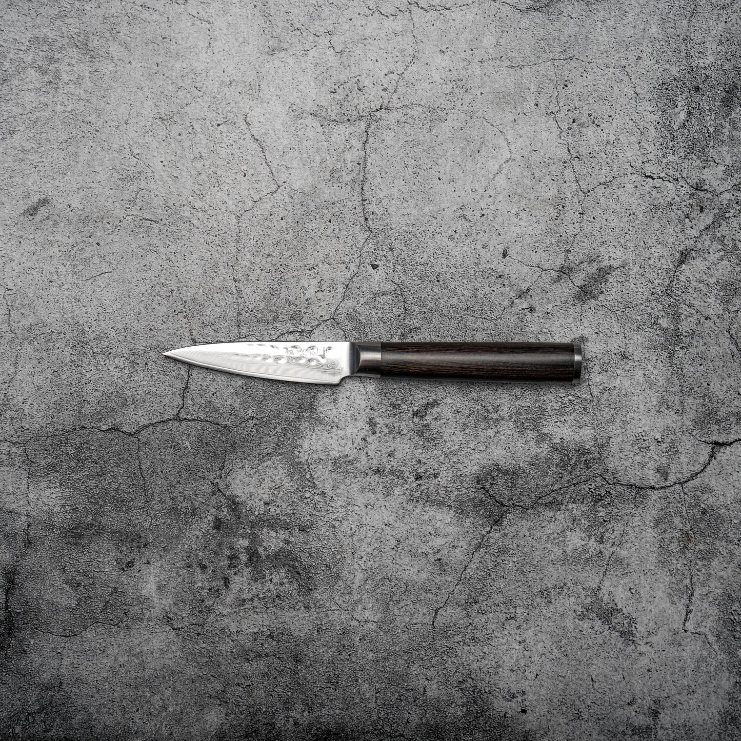 Noseto Kihon Paring 90mm vg10 67 layers Damascus with Pakka Wood
