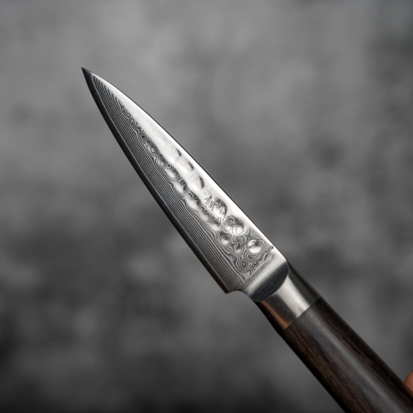 Noseto Kihon Paring 90mm vg10 67 layers Damascus with Pakka Wood