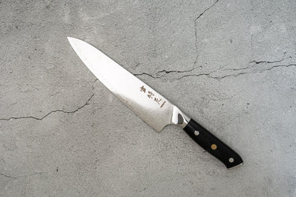 Couteau de chef Damas VG-10 avec noyau en acier 67 couches G10 210 mm, manche Western