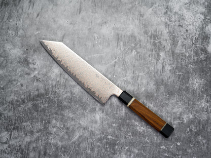 Noseto Kiiro 37 Layer Copper Damascus Steel Kiritsuke Gyuto 210mm with Ironwood Handle