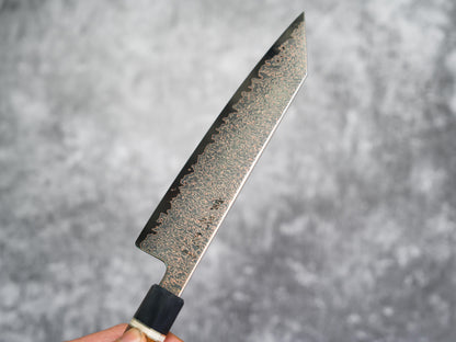 Noseto Kiiro 37 Layer Copper Damascus Steel Kiritsuke Gyuto 210mm with Ironwood Handle