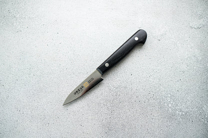 Couteau d'office japonais Iseya VG10 Damas 76 mm
