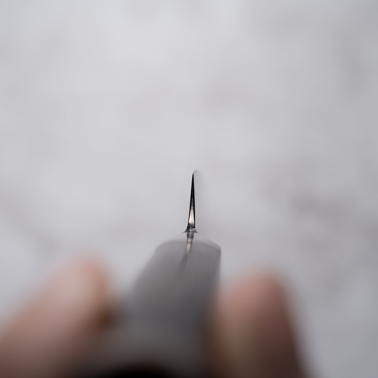 Noseto Buto Petty 135mm Aus-8 Black Titanium Damascus Ebony Handle