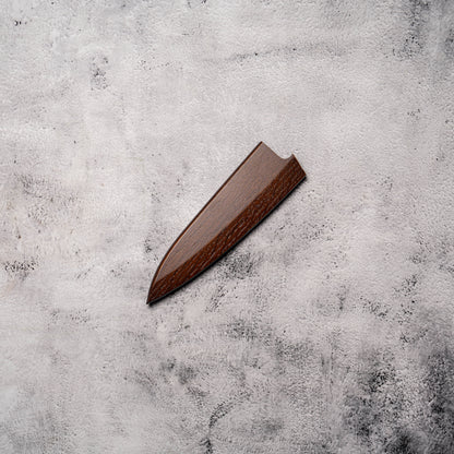 Magnetic Walnut Wood Saya for 135mm Petty Knife