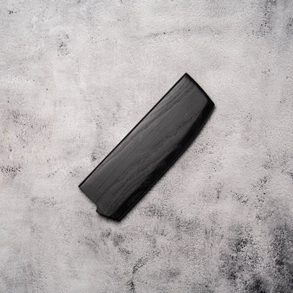 Black Walnut Magnetic Saya for 180mm Nakiri