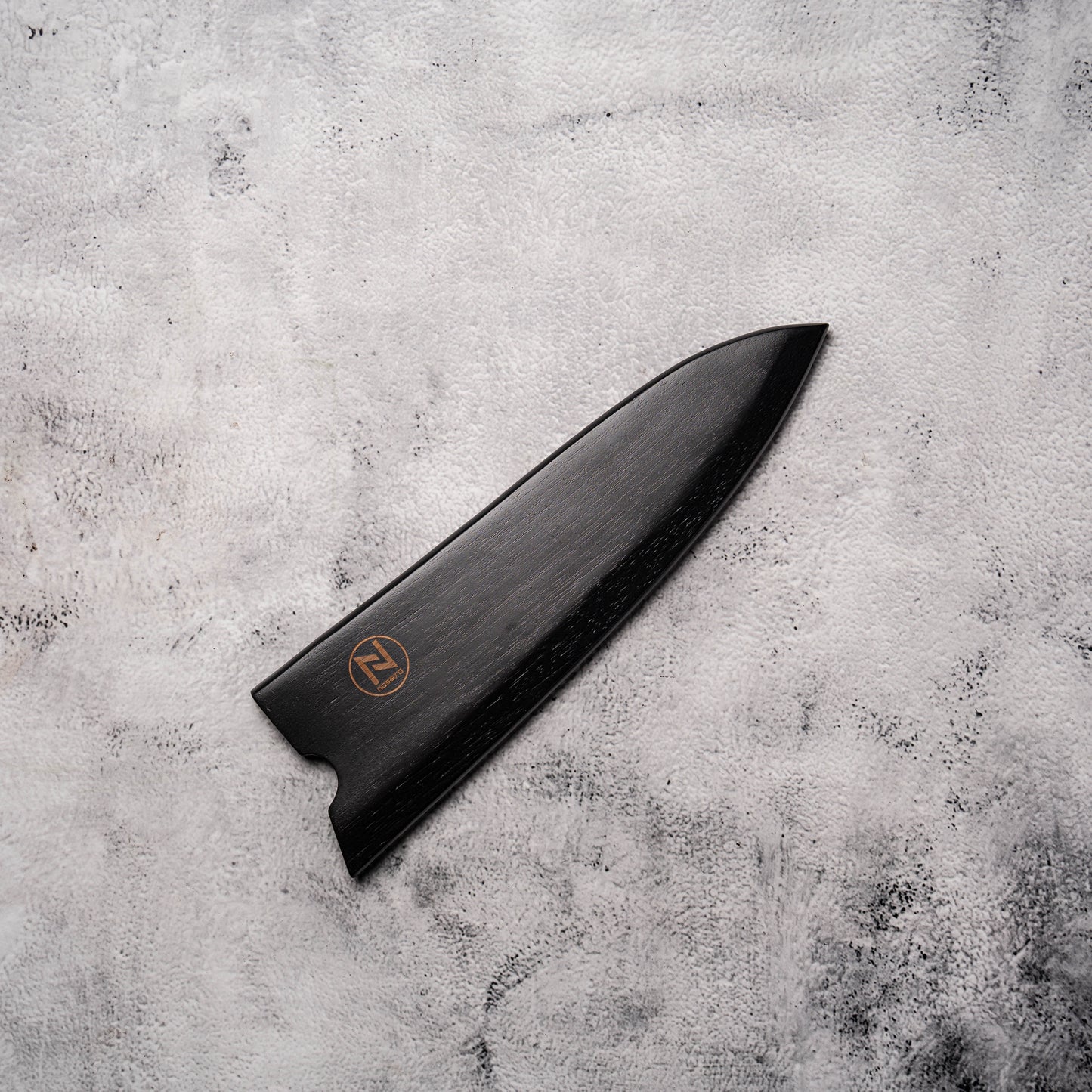 Noseto Black Walnut Tall Saya for 210mm Gyuto