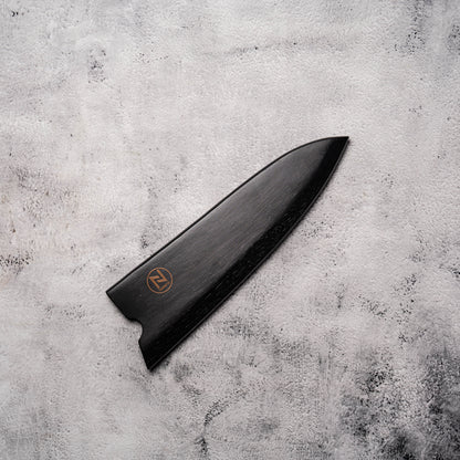 Noseto Black Walnut Tall Saya for 210mm Gyuto