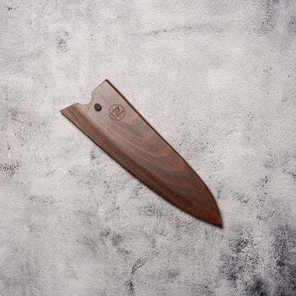 Noseto Walnut Tall Saya for 210mm Gyuto