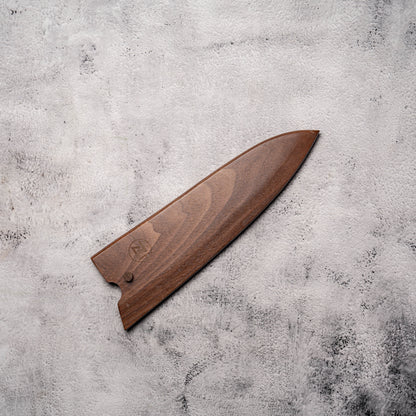 Noseto Walnut Tall Saya for 210mm Gyuto