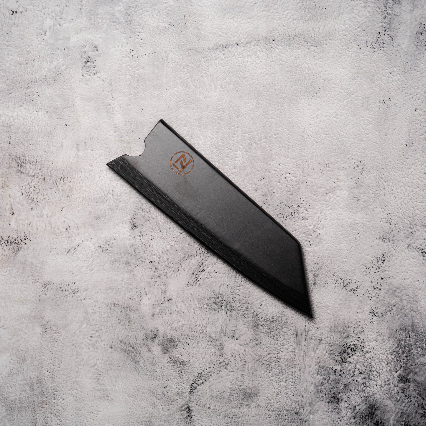 Noseto Black Walnut Magnetic Saya for 180mm Bunka