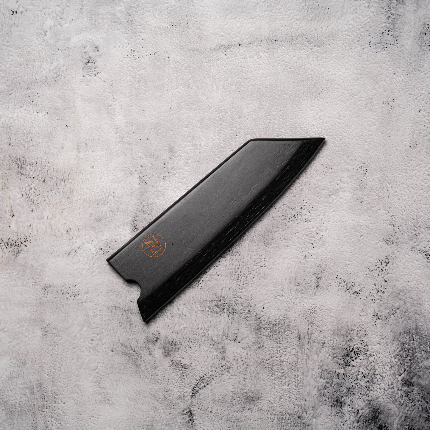 Noseto Black Walnut Magnetic Saya for 180mm Bunka